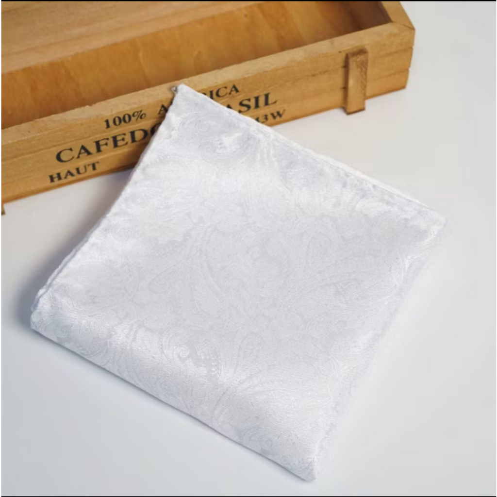 Sapu Tangan Pria Pocket Square Batik Kotak Sapu Tangan Jas Batik