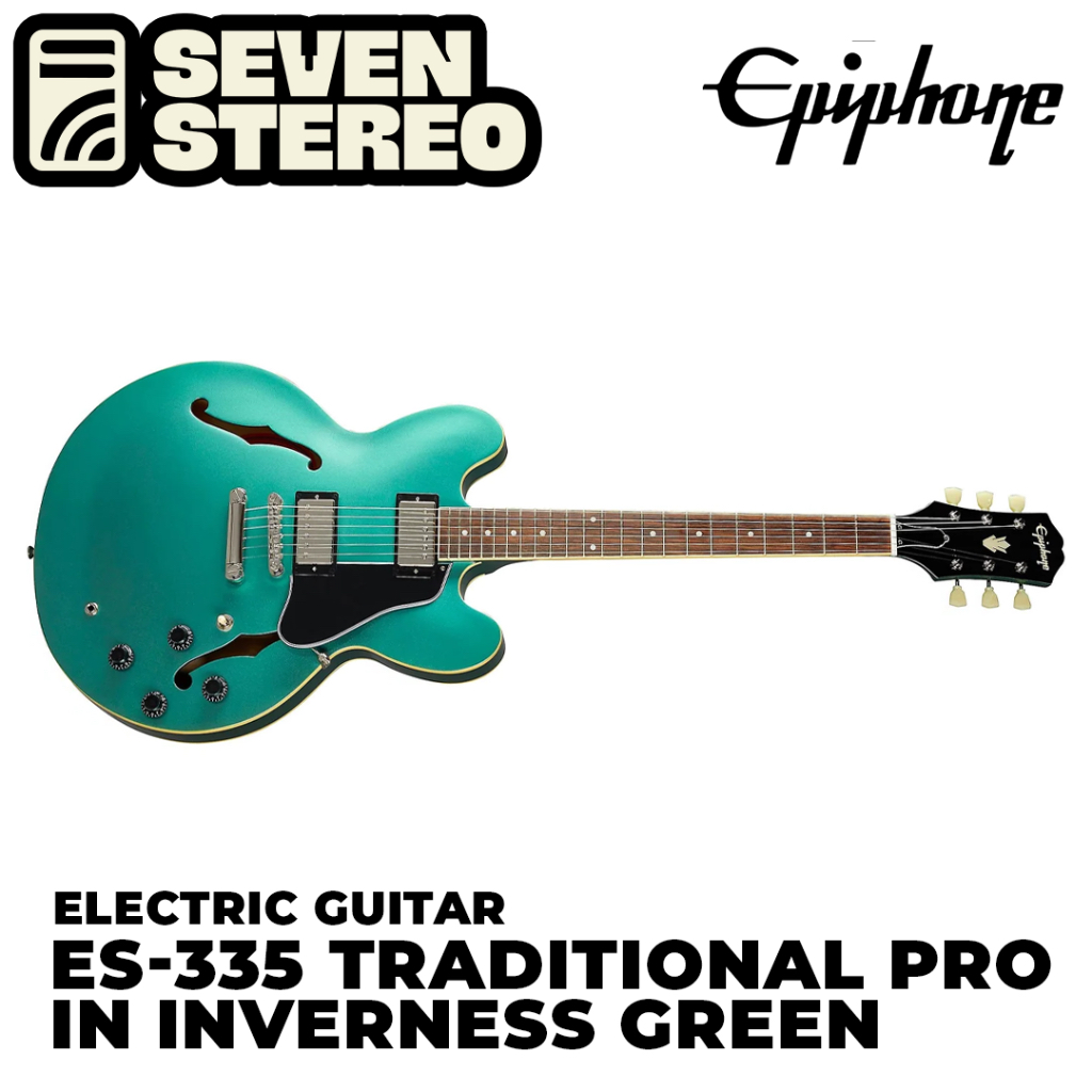 Epiphone ES-335 ES335 Traditional Pro in Inverness Green