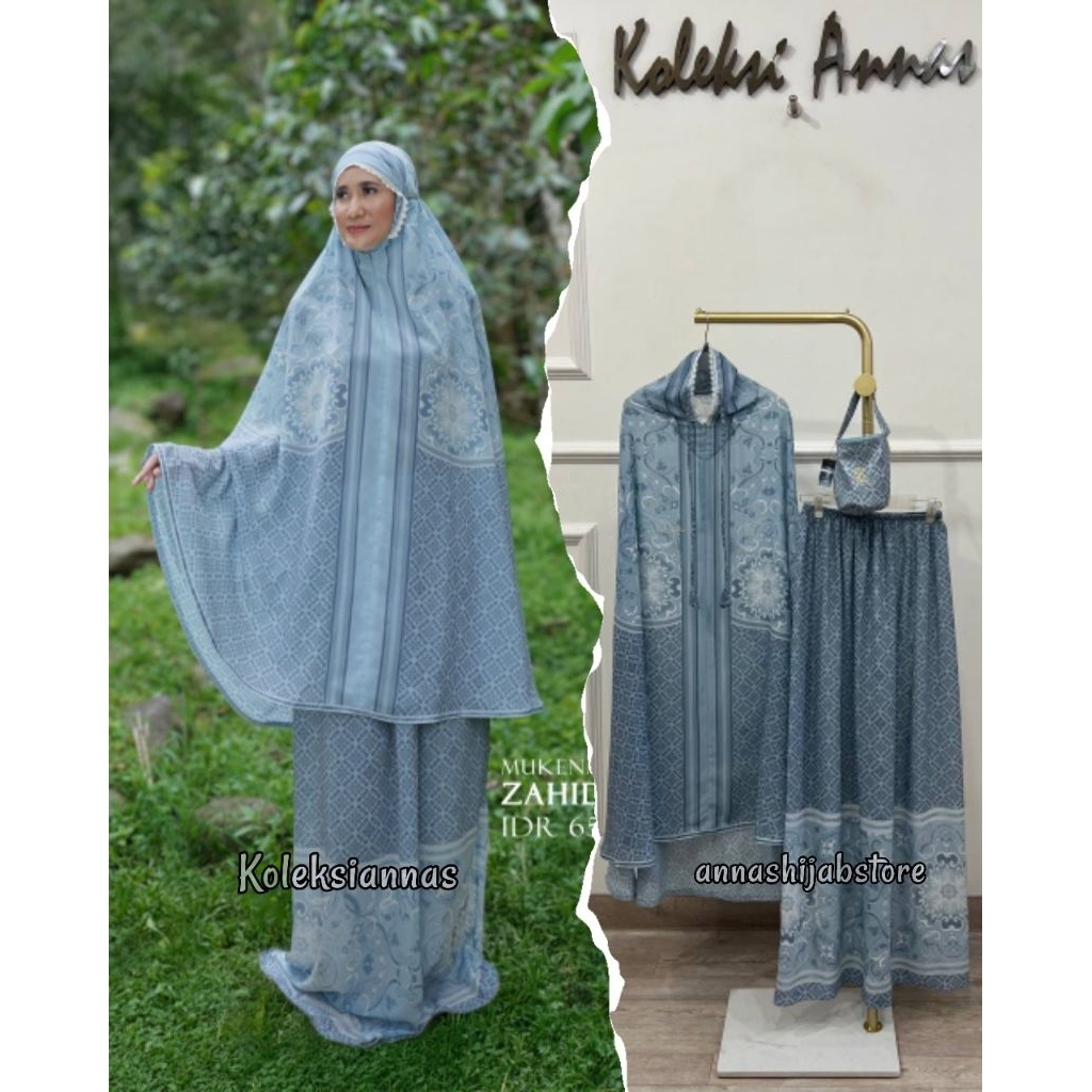 MUKENA TRAVEL ZAHIDA by LINA SUKIJO