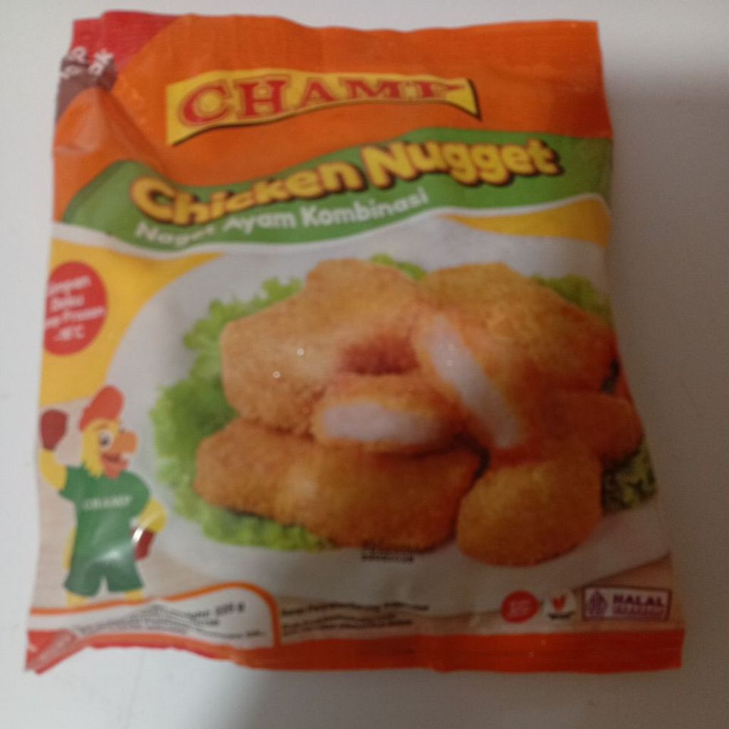 

Champ Chicken nugget dan Champ Crunchy nugget