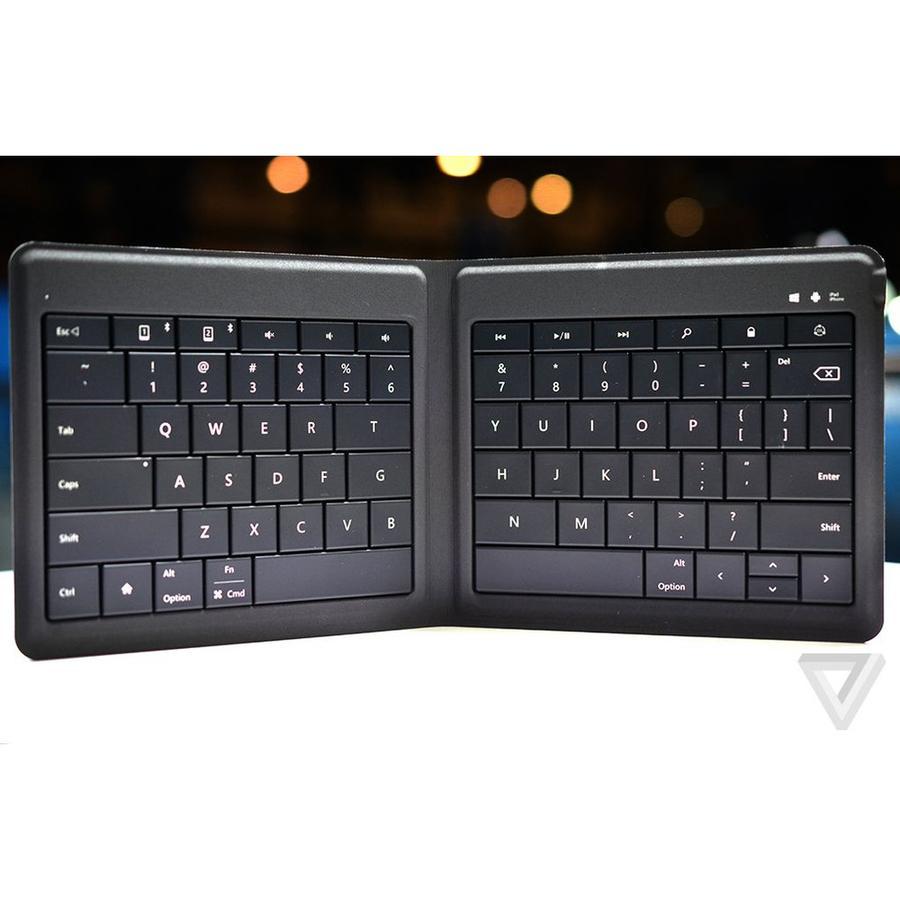 Microsoft Universal Foldable Keyboard for iPad, iPhone, Android devices, and Windows tablets Wireles