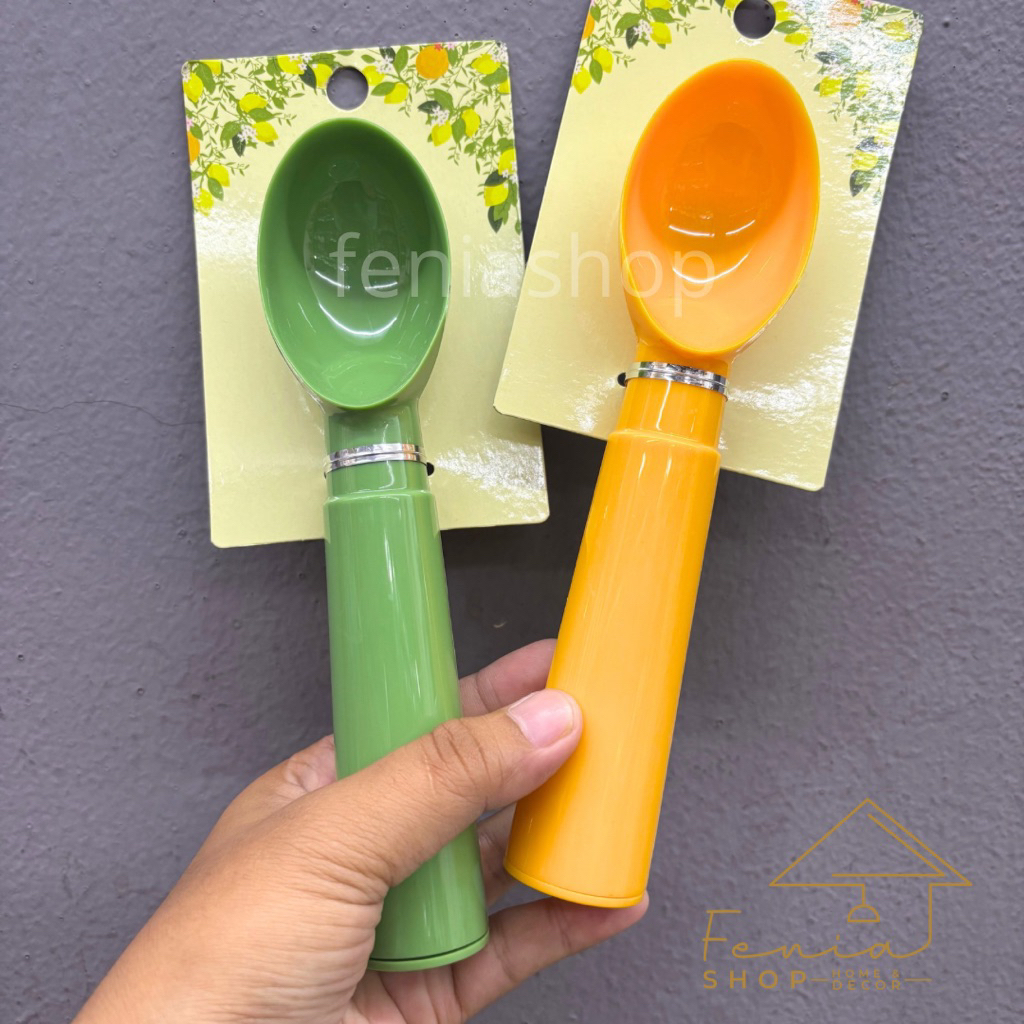 Sendok Es Krim Plastik|| Ice Cream Scoop Kitchenware