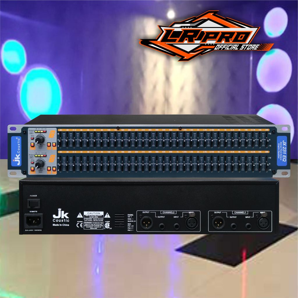 Equalizer 231 EQ Jk coustic JX 231EQ / Silver
