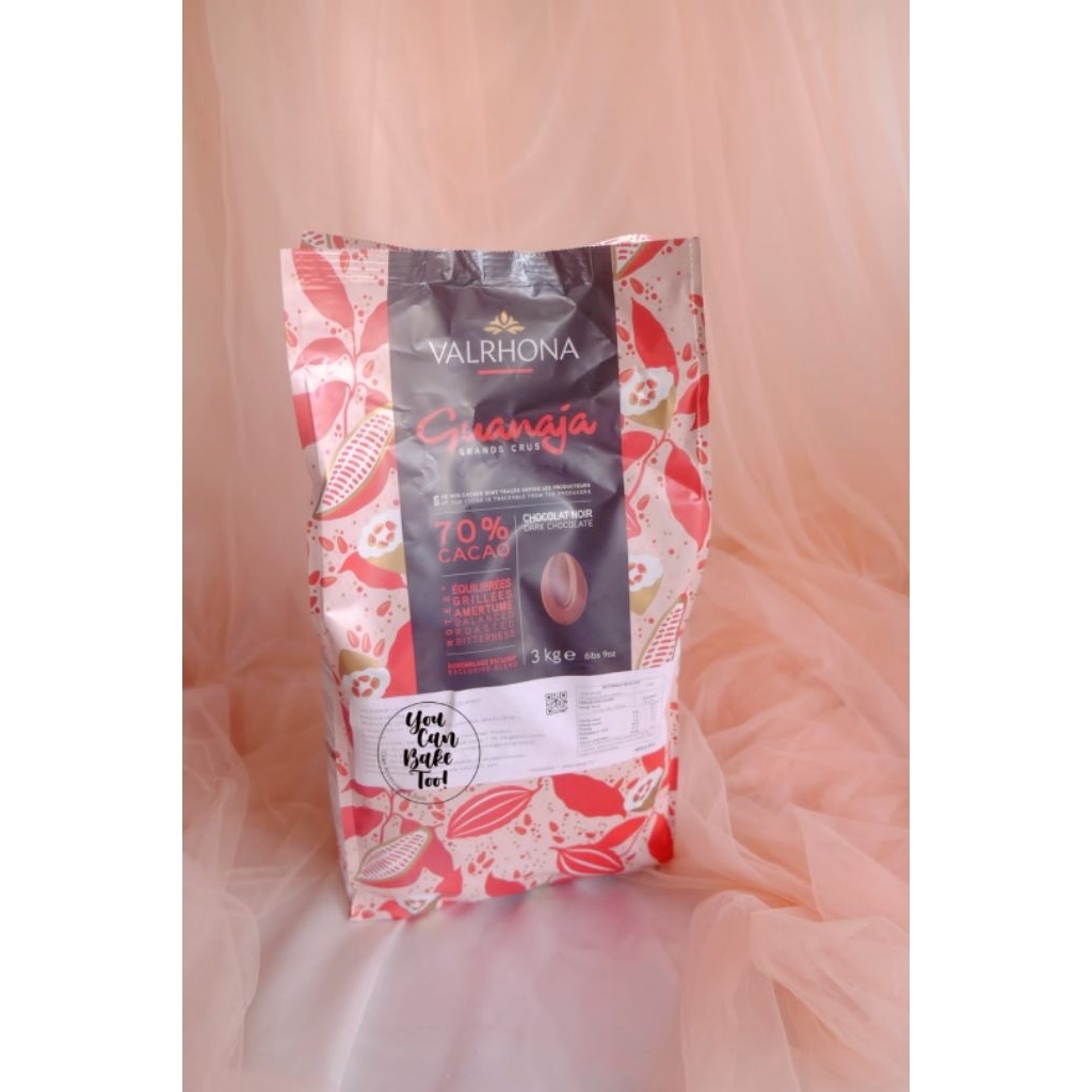 

Valrhona Guanaja 70% Dark Chocolate Couveture 3kg