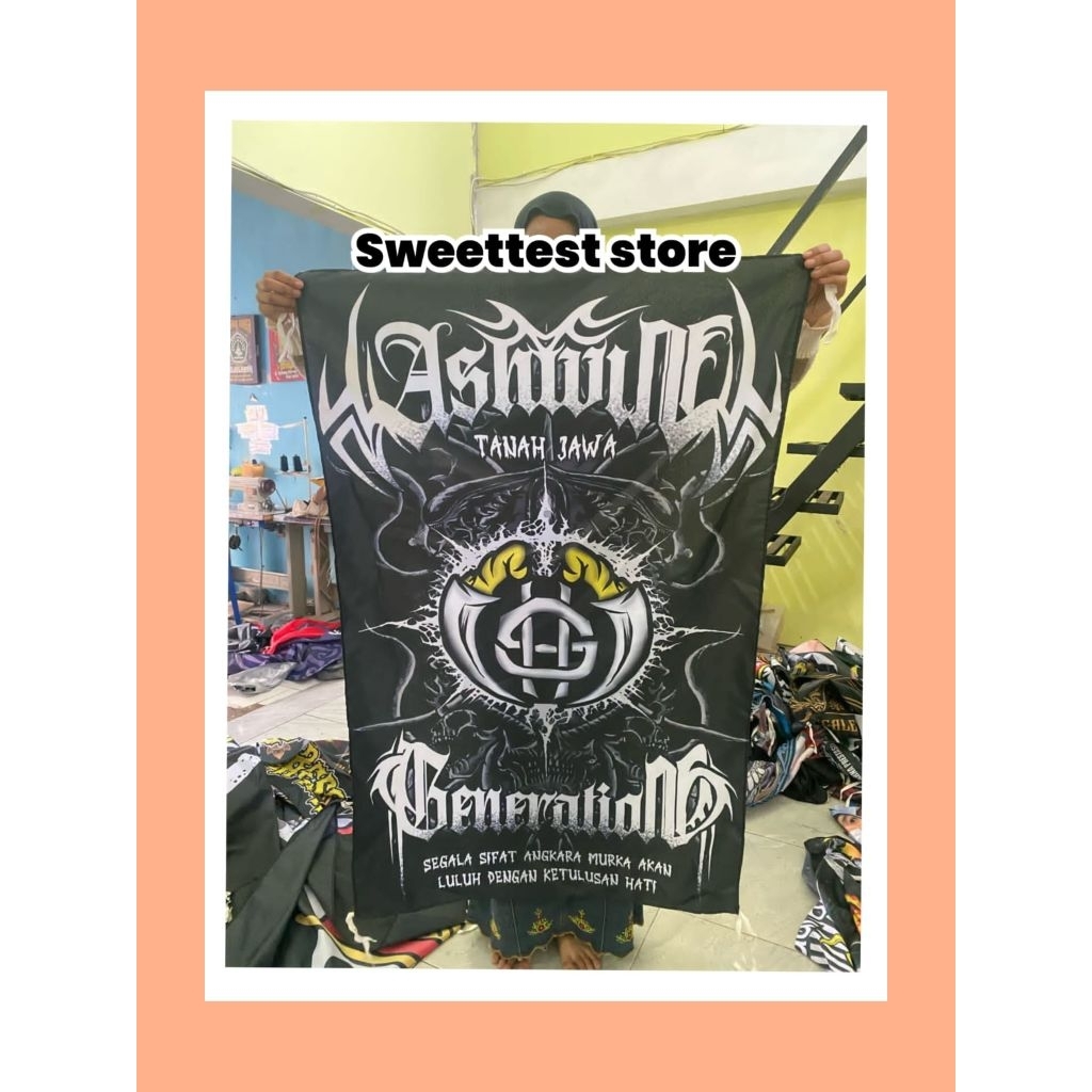 FLAG PSHW MURAH 200x300cm + FREE STICKER, BENDERA PRINTING WINONGO MADIUN, GIANTFLAG WINONGO, BENDER