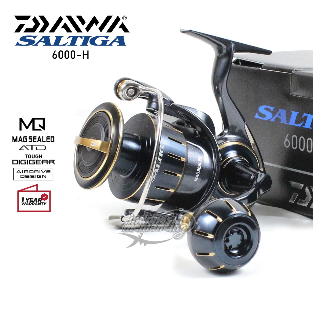 Reel Spinning Daiwa Saltiga G 23 | 4000 | Monocoque Body | Indonesia Memancing