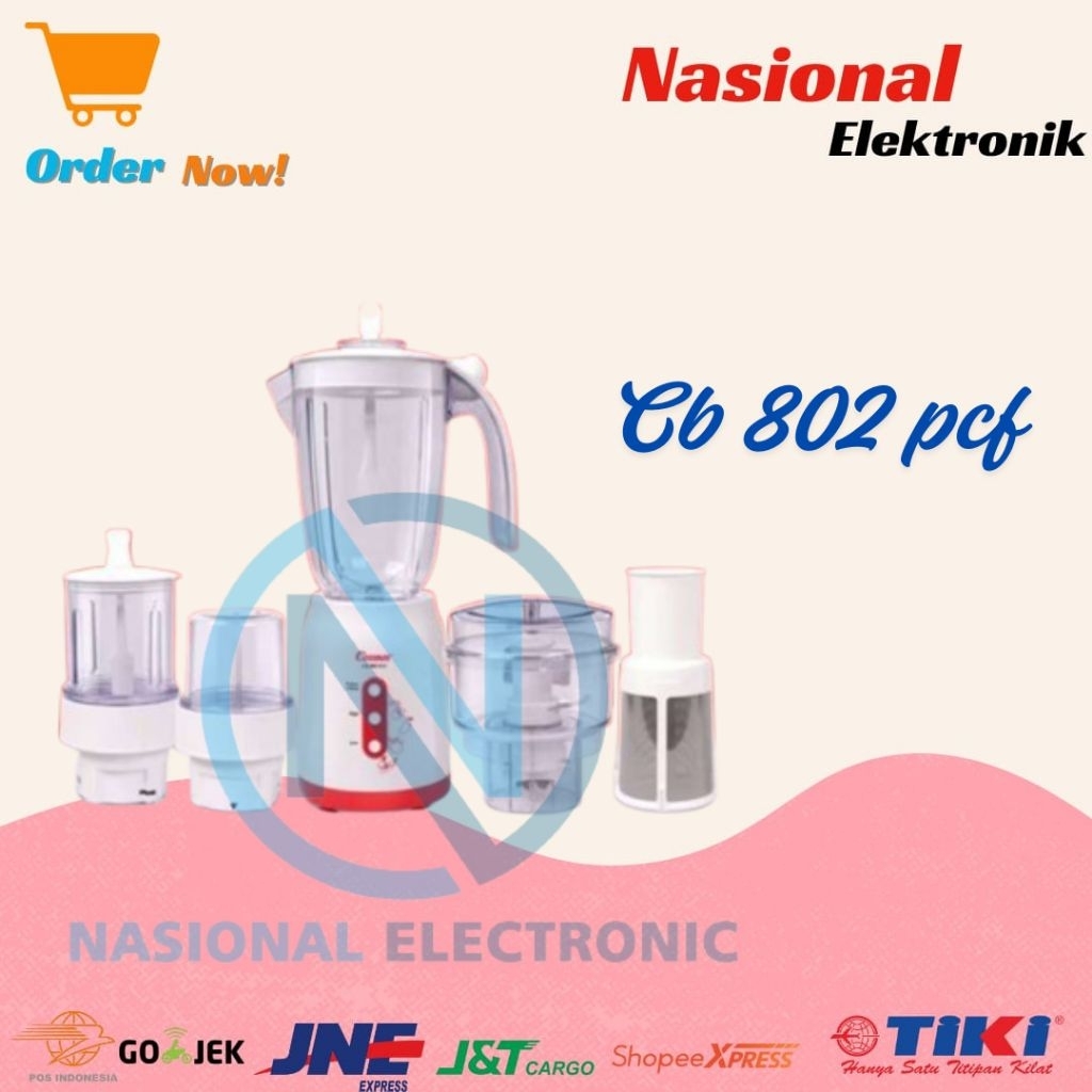 BLENDER COSMOS CB 802 PCF / CHOPPER BLENDER COSMOS CB802 PCF/ BLENDER COSMOS 5in1 CB 802PCF CHOPPER