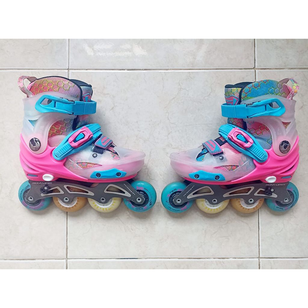 preloved Sepatu Roda Inline Skate Anak Rovi