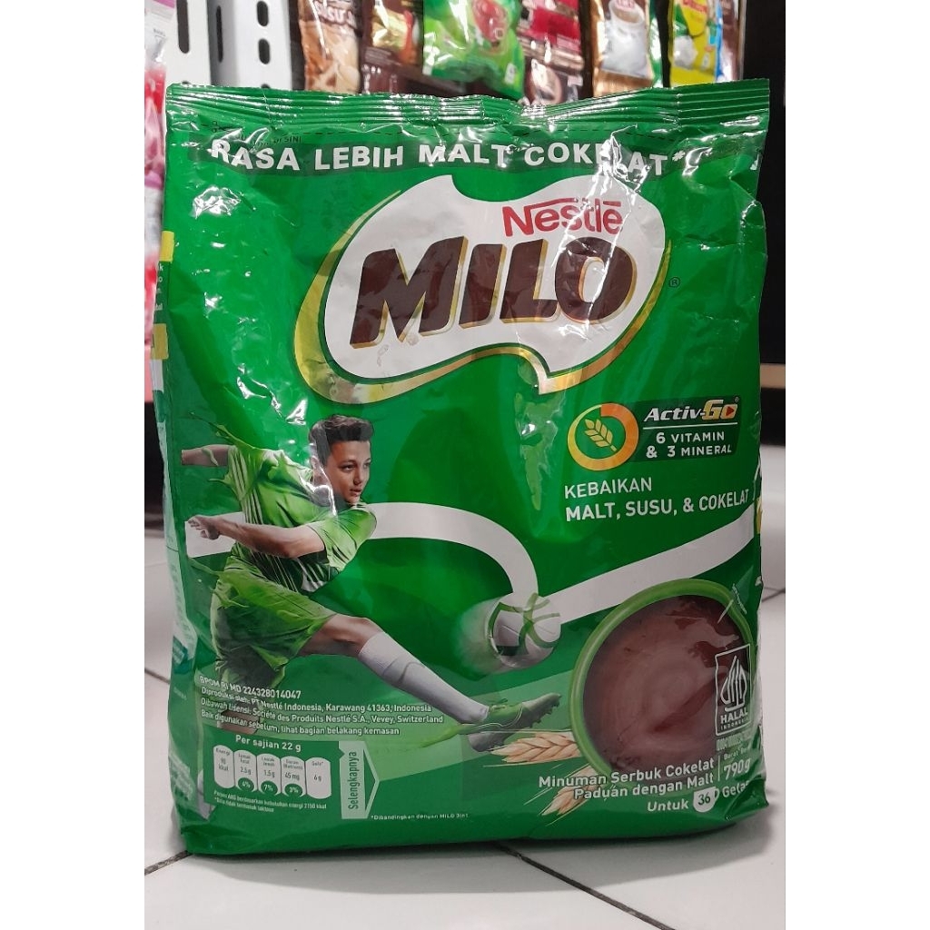 

MILO BUBUK ACTIV GO 790gr Pouch