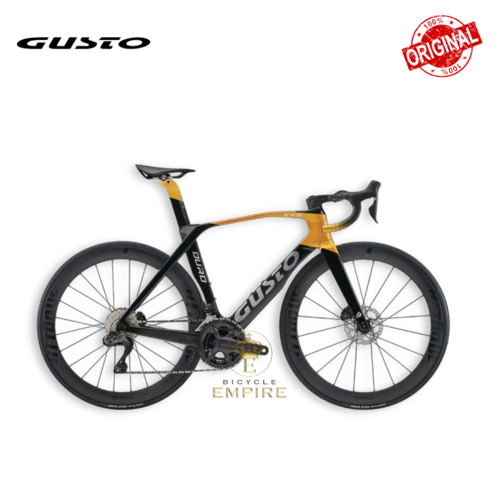Fullbike Sepeda Roadbike Gusto Duro Evo DB Pro TE Shimano Ultegra Di2 12 Speed Bicycle Empire