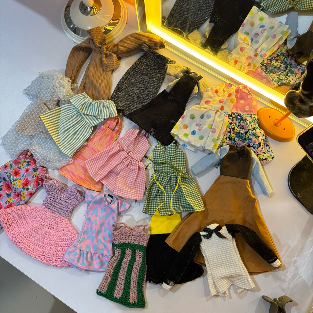 baju boneka barbie preloved