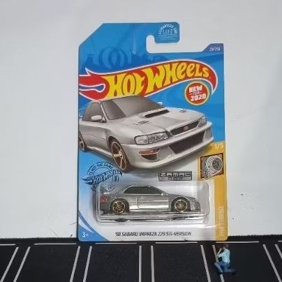 hot wheels subaru impreza 229 sti version zamac edition