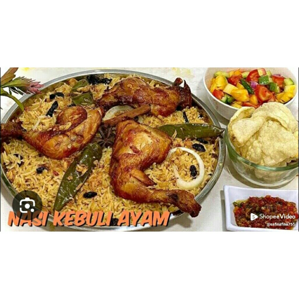 

Bumbu rempah kebuli di tambah beras basmati asli 200gr