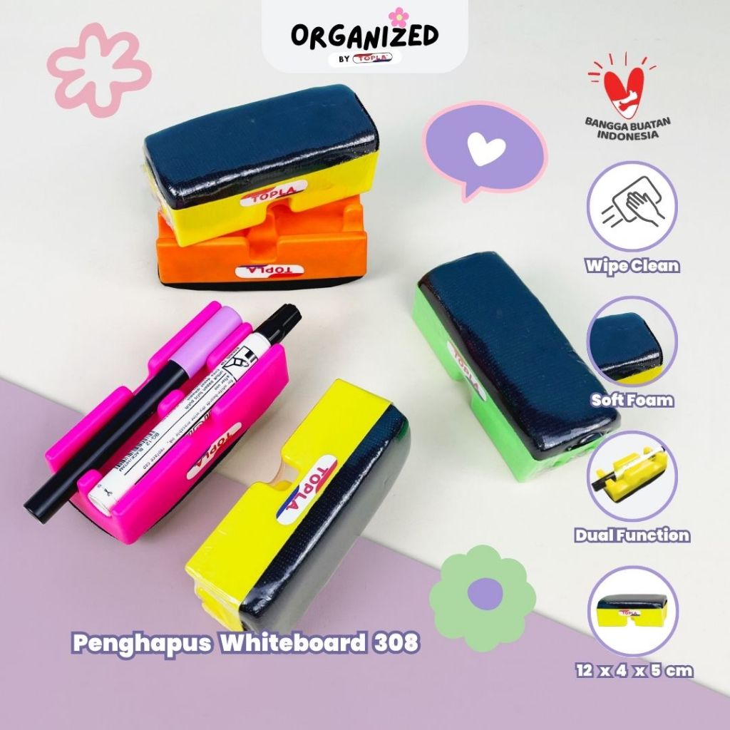 

Penghapus papan tulis 308 whiteboard eraser penghapus papan tulis Topla