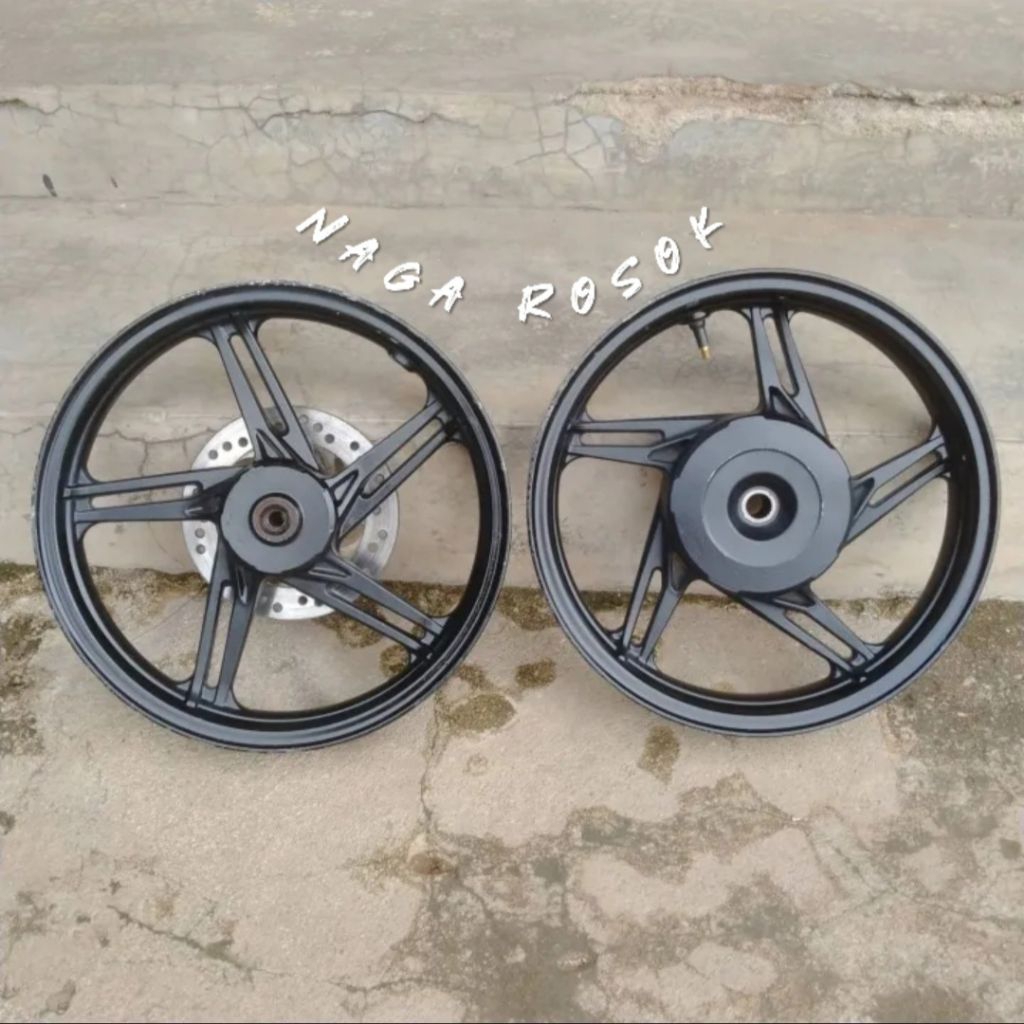 VELG DEPAN BELAKANG BEAT STREET K81 BEAT ESP ECO ORIGINAL COPOTAN VELG RACING BEAT STREET 2017-19