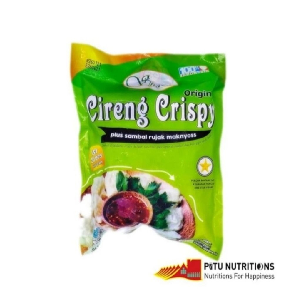 

Shaza Cireng Crispy Original Isi 20