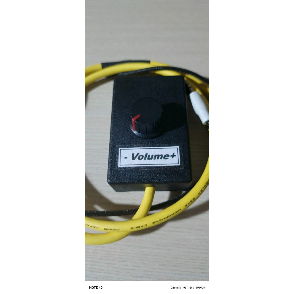 volume control Hp/Leptop ke Mixer kabel panjang 1m lebih