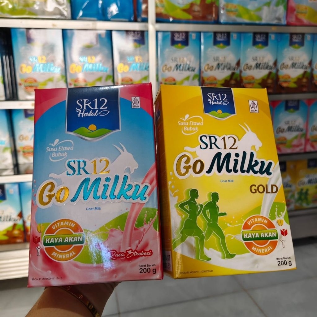 

°° SUSU GO MILKU SR12 SUSU ETAWA SUSU KAMBING SUSU PREMIUM ORIGINAL-susu kesehatan herbal