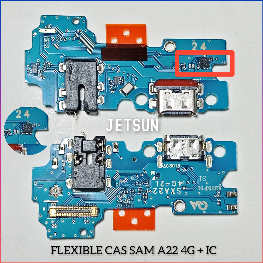 FLEXIBLE CAS SAMSUNG  A22 4G + IC