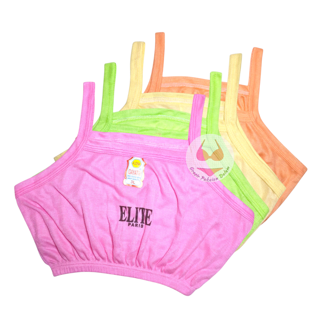 Mini Set Elite Miniset Anak SD SMP Perempuan Tanpa Busa Tali Kecil Ukuran L XL 3L