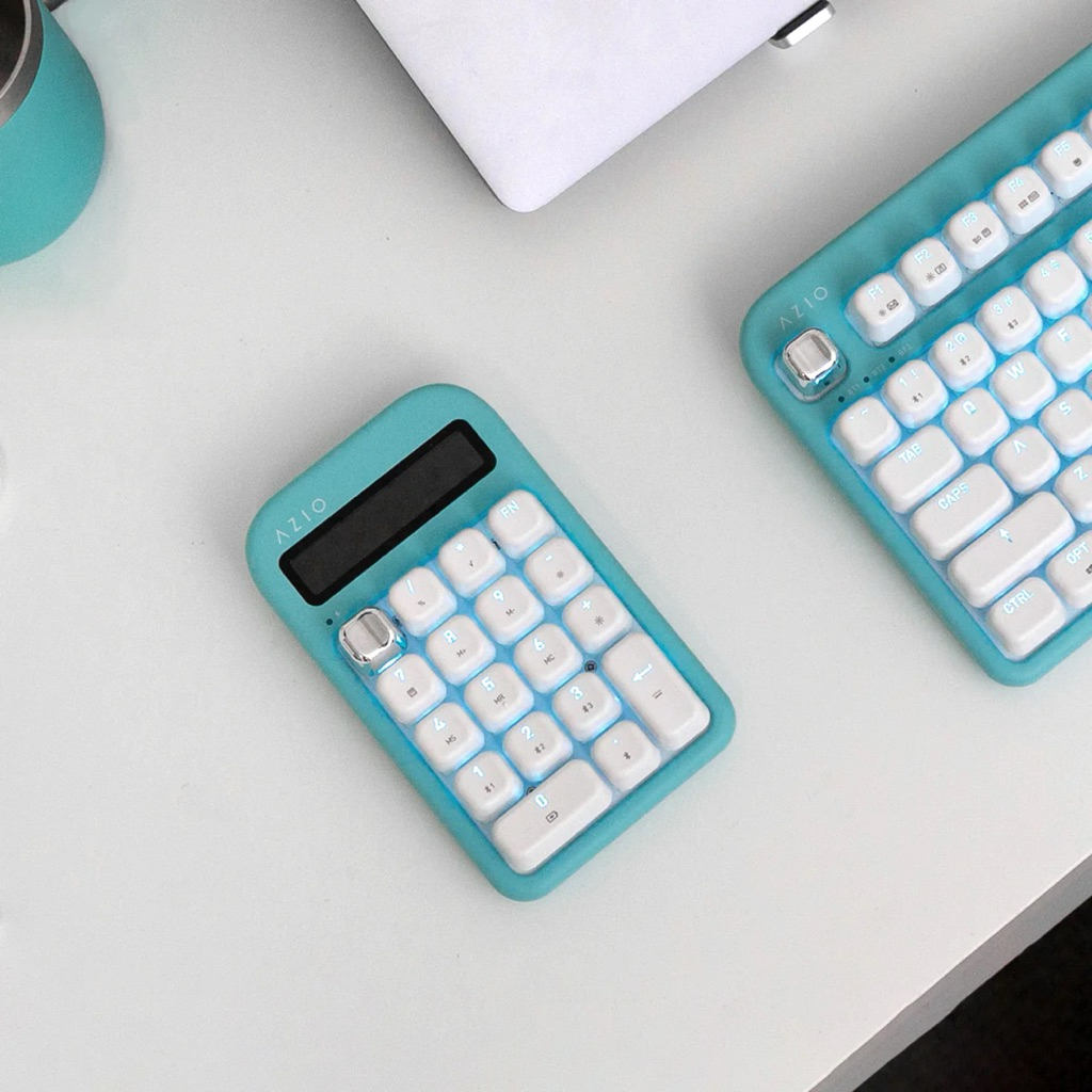 

AZIO Numpad Calculator Mint Daisy / Kalkulator AZIO / Aesthetic Calculator