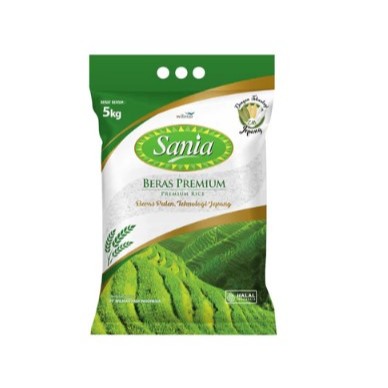 

Sania Beras Premium 5kg Pulen & Putih Halal