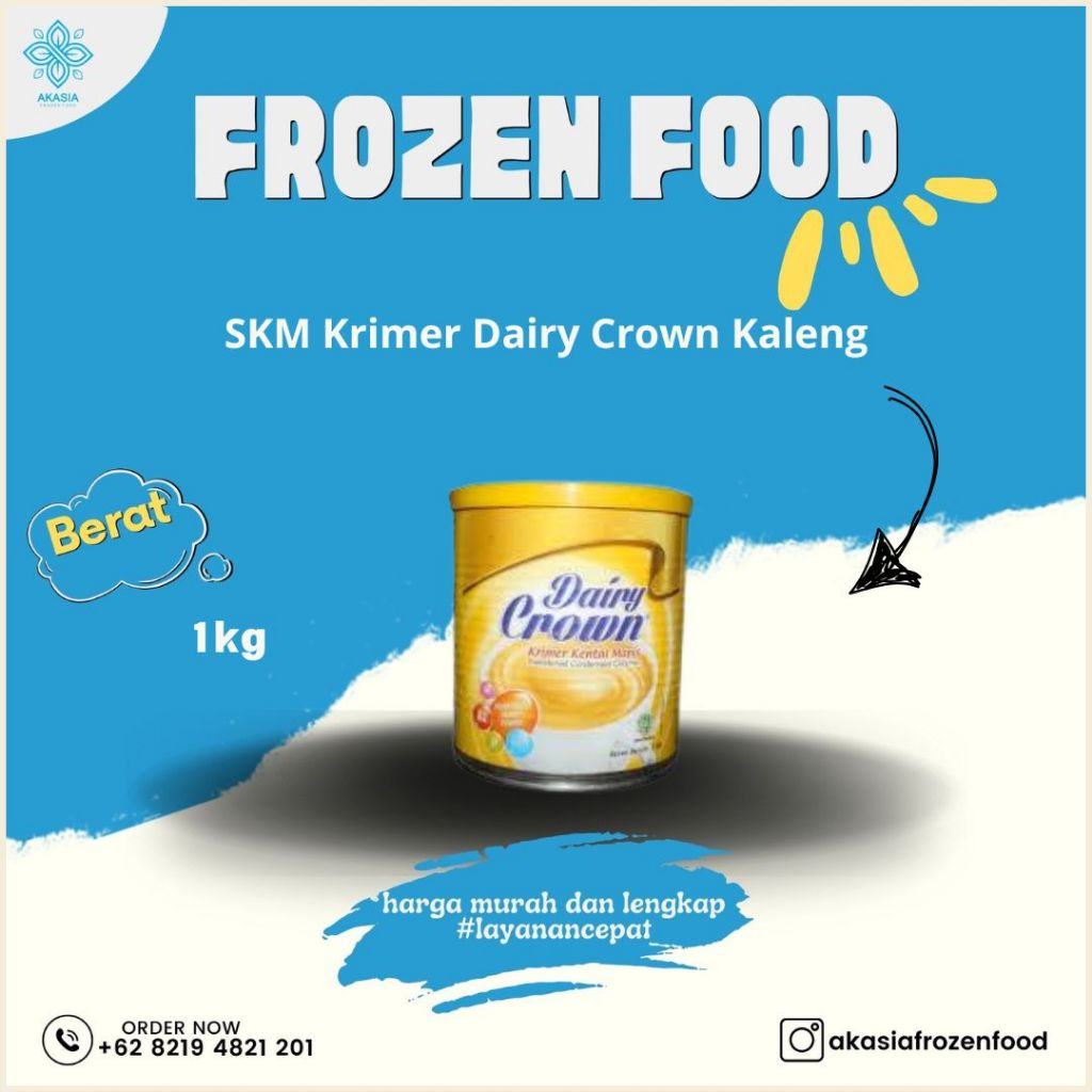 

SKM Krimer Dairy Crown Kaleng 1kg