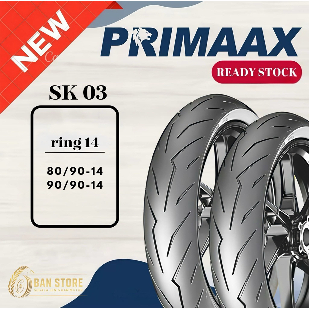 Ban primax SK03 ring14 tubless
