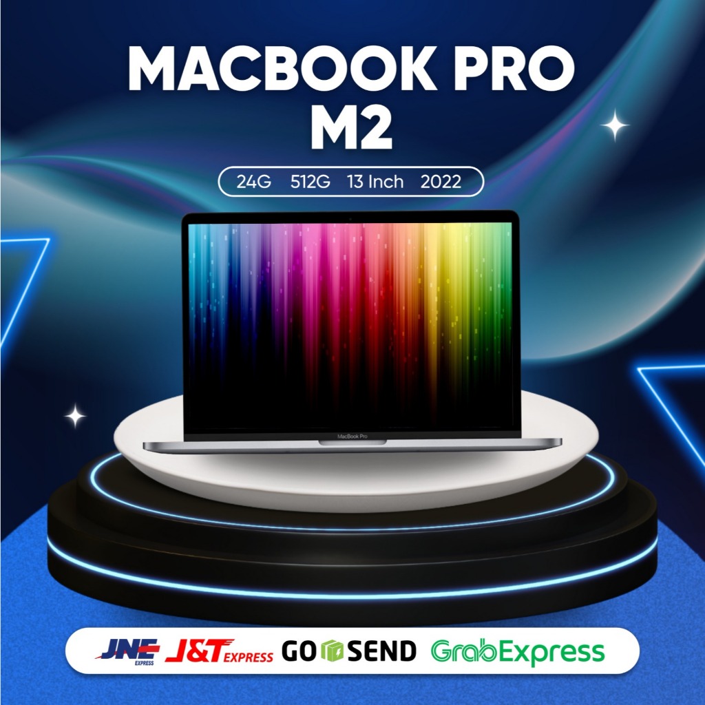 Macbook PRO 2022 M2 24GB 512GB 13 Inch Second Original A2338