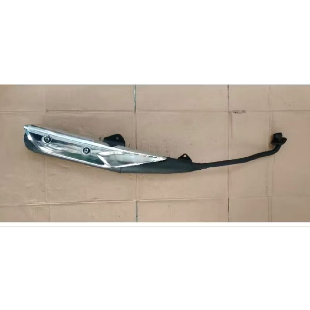 knalpot standar Honda revo fit injeksi/supra x 125 fi original copotan