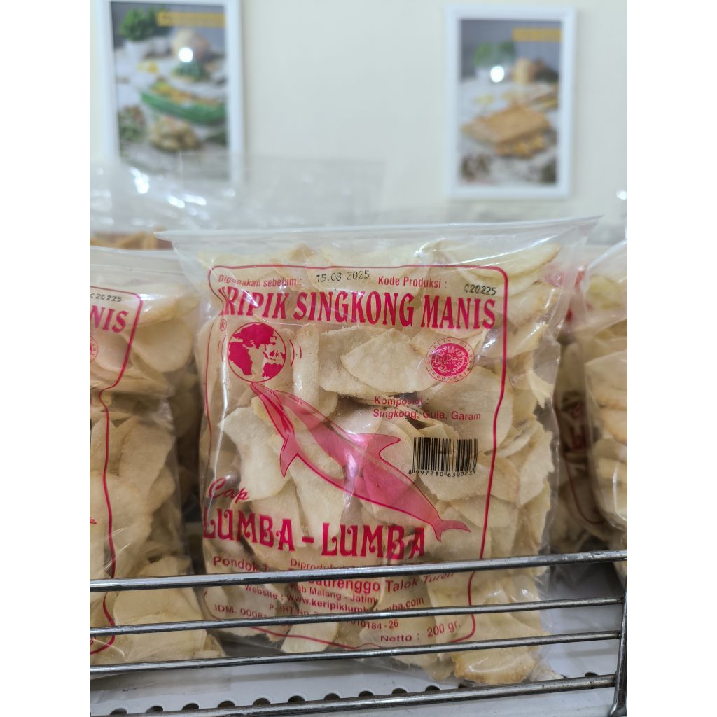 

Keripik Singkong Cap Lumba Lumba 200gr