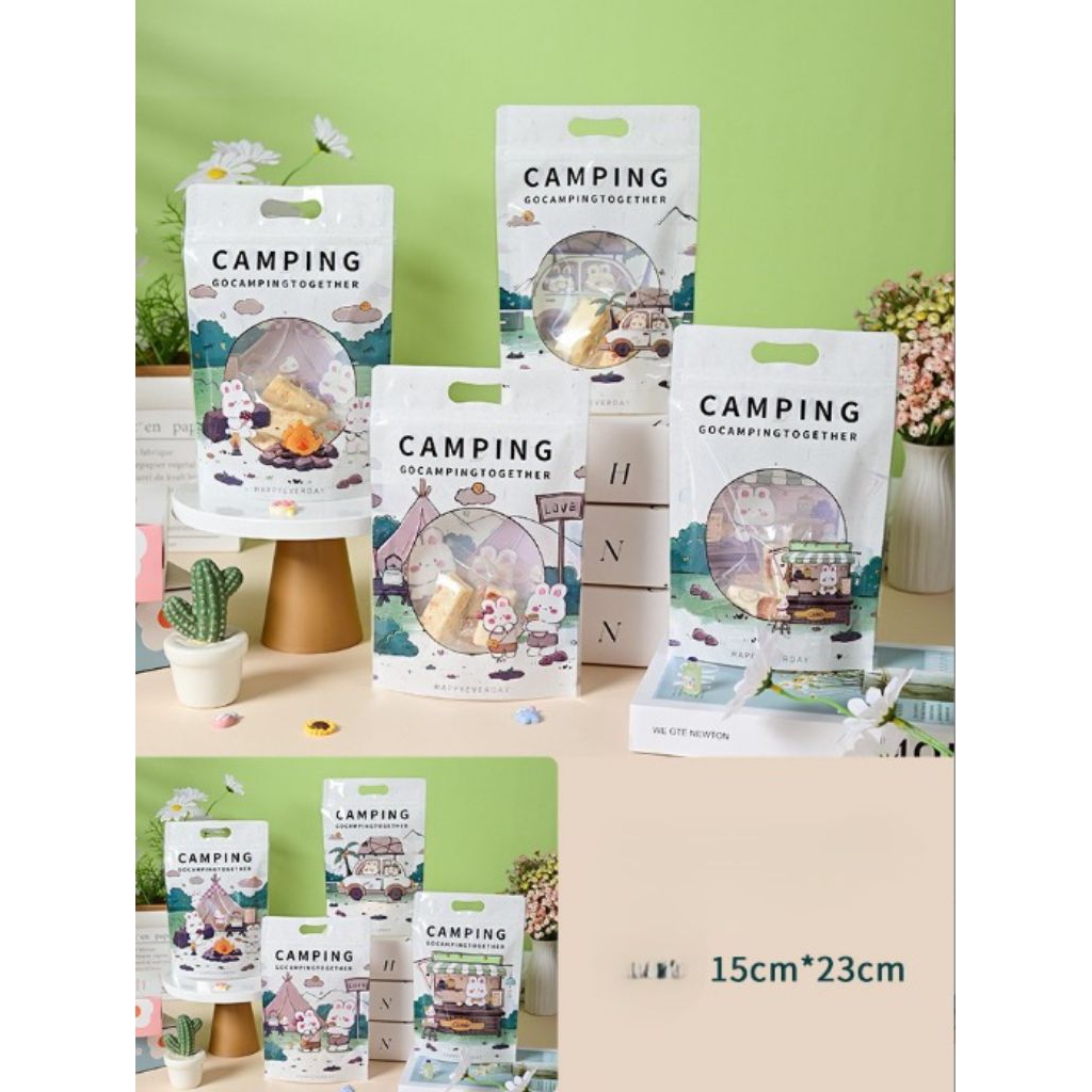 

50 PCS PLASTIK COOKIES MOTIF 15X22CM