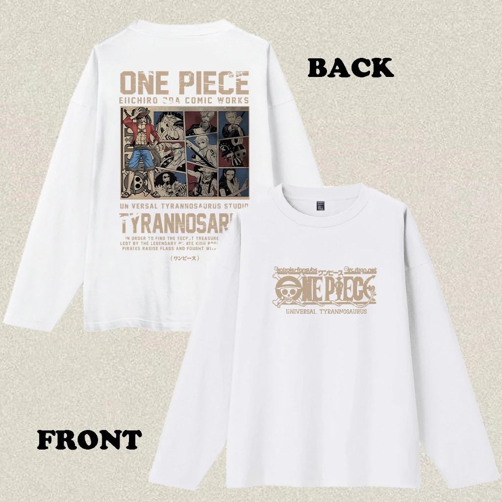 Kaos Bodysuit Lengan Panjang Motif Ukuran Besar untuk Pria | Kaos Hitam Ukuran Besar Leher Kru Unise