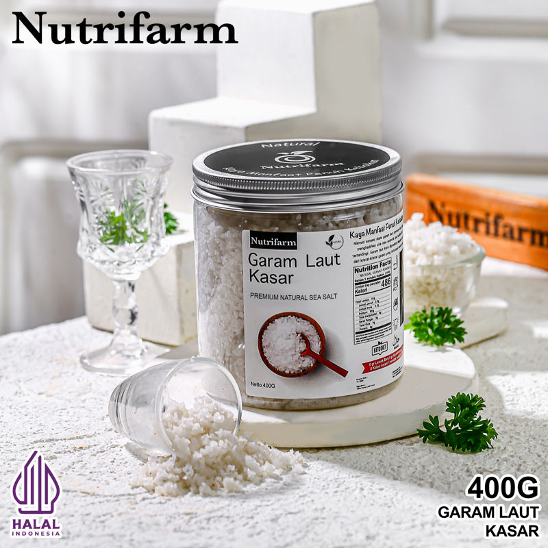 

Garam Laut 400g Organik Sumber Yodium