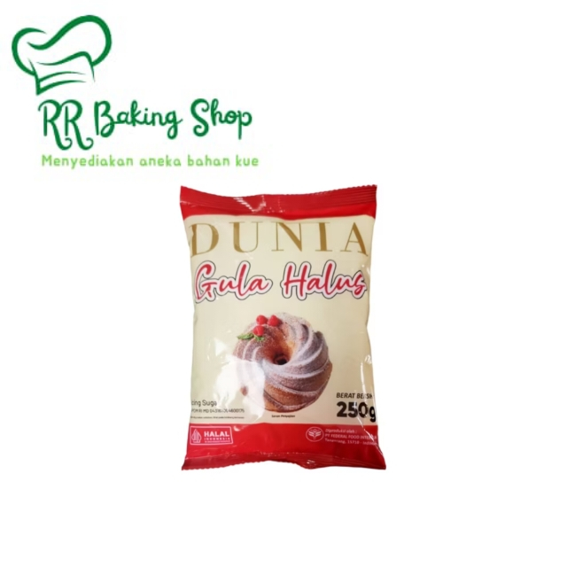 

Gula Halus Dunia 250 gram ( Icing sugar Plaza 250 gram )