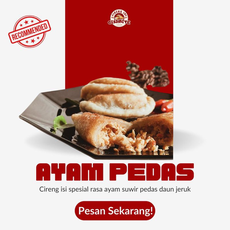 

Cireng Isi Cisibite - Ayam Pedas