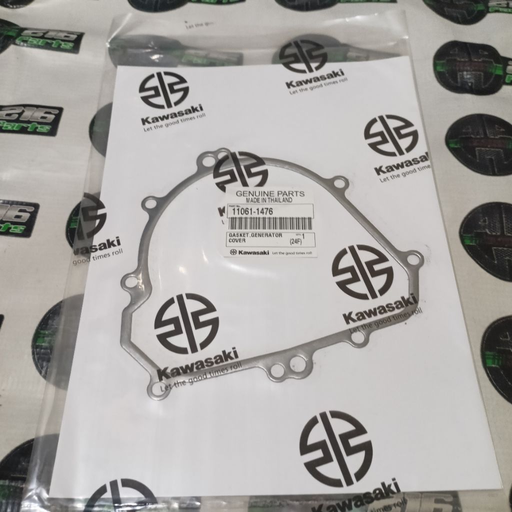 Gasket paking perpak Magnet Bak mesin kiri KLX 250 D-TRACKER 250 Original Kawasaki