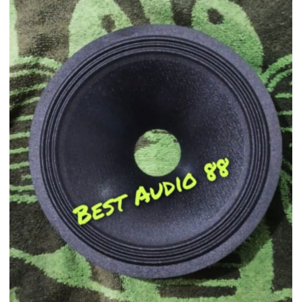 Daun kertas speaker 8inch 8 inch full range FR3 coating polos voice coil 40mm tinggi 4cm