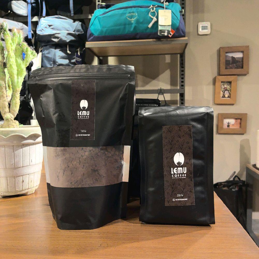 

Lemu Coffee - Kopi Bubuk Robusta 150gr/250gr