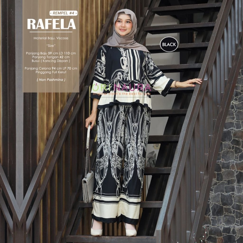 Raffela Rempel#4 One Set Setelan Original Produk By Orinaura