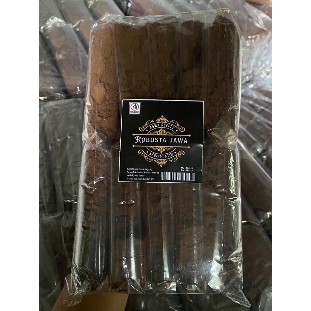 

Kopi bubuk hitam robusta 10 pcs / 1 kg Kopi robusta kopi viral robusta