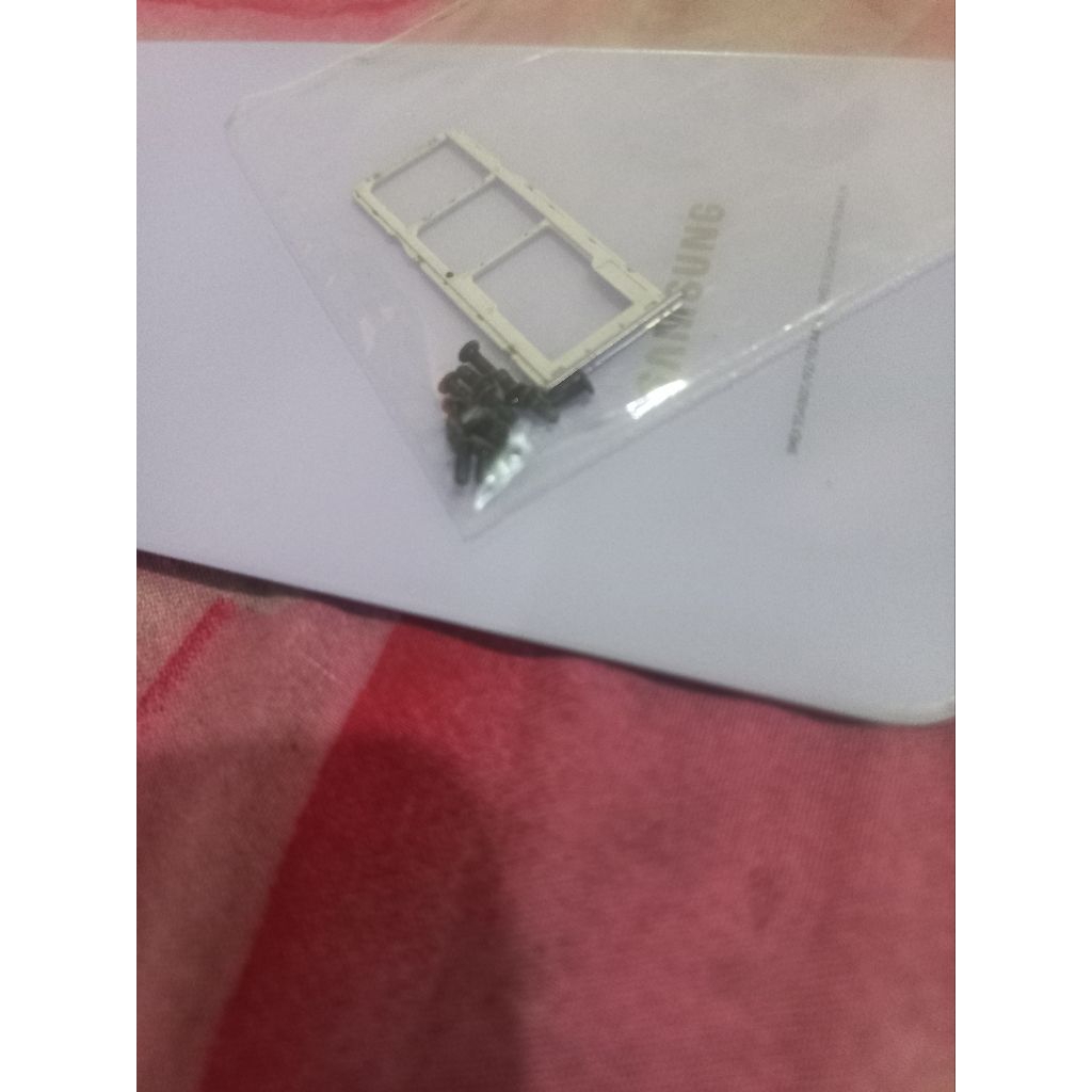 simtray dan baud samsung a22 5G ori copotan hp garansi normal