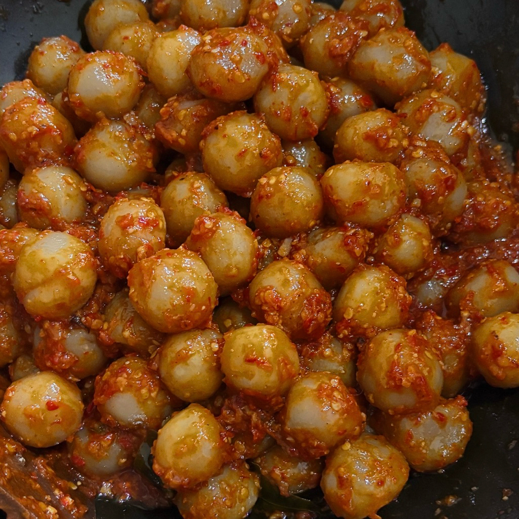 

Cilok Sambal Mercon | Cilok Sambal Pedas By Dapoer Mama Shabil