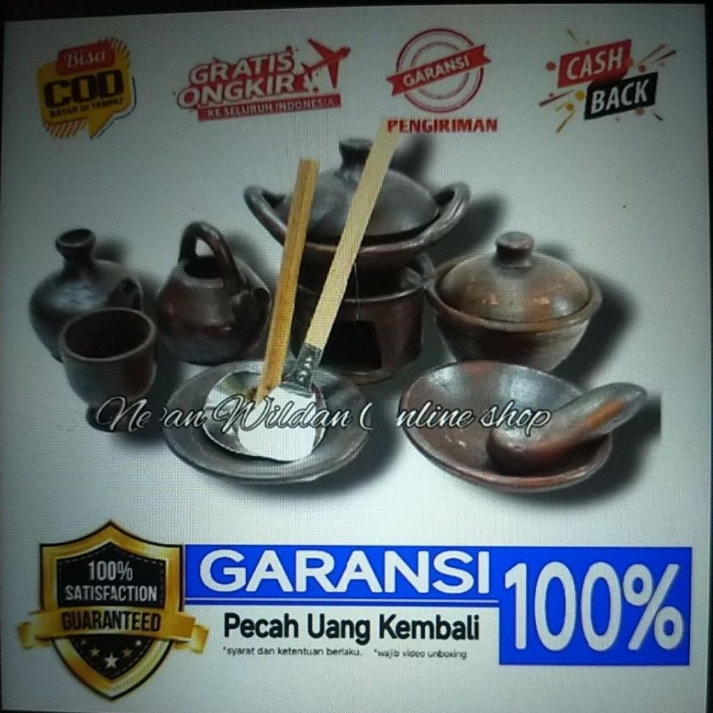 MAINAN ANAK-ANAK / MAINAN SET DARI TANAH LIAT / MAINAN MASAK-MASAKAN BISA BENERAN BUAT MASAK