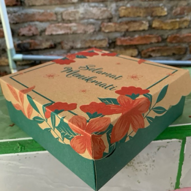 

Dus Box Nasi/kue. Kardus Nasi Kotak. kardus uk 20x20.