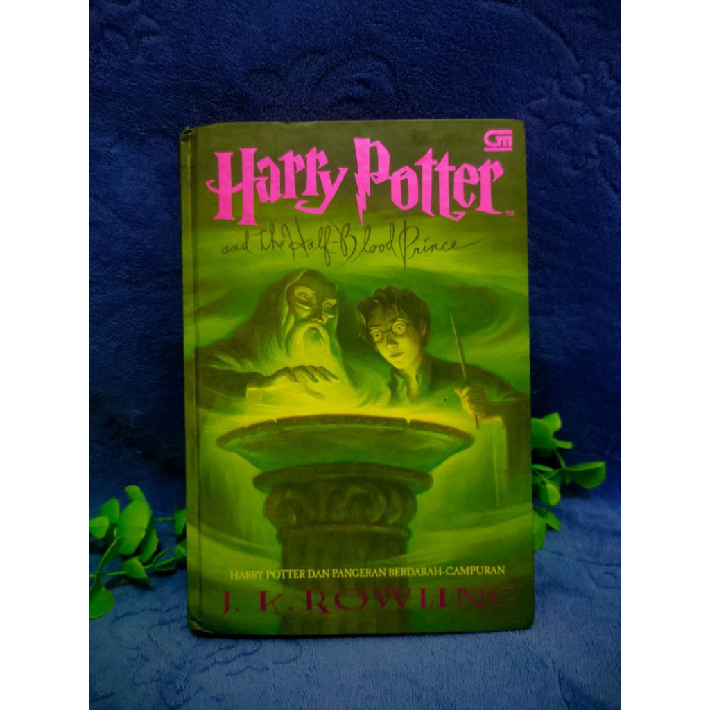 Novel Harry Potter and The Half Blood Prince Hardcover jilid ke 6 bahasa indonesia PRELOVED