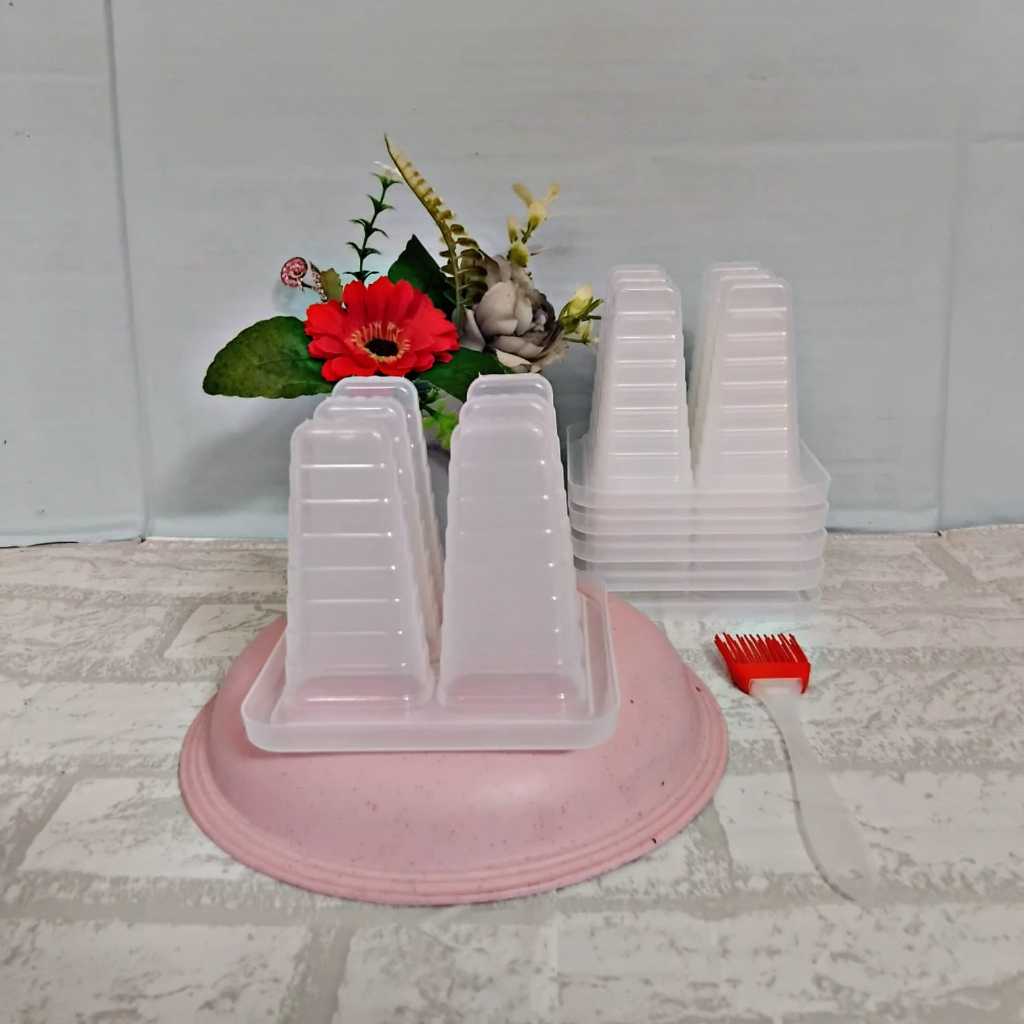Promo 12 Pcs Cetakan Es Krim Cream Kuas Es Lilin Loli Stik Ice Cube Molding Tebal