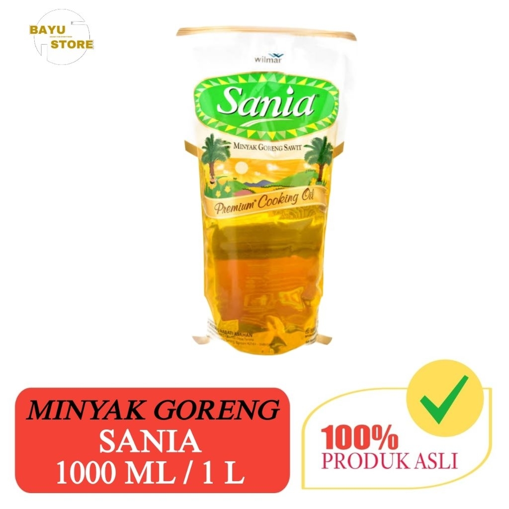 

Minyak Goreng Sania 1000 ML / 1 Liter