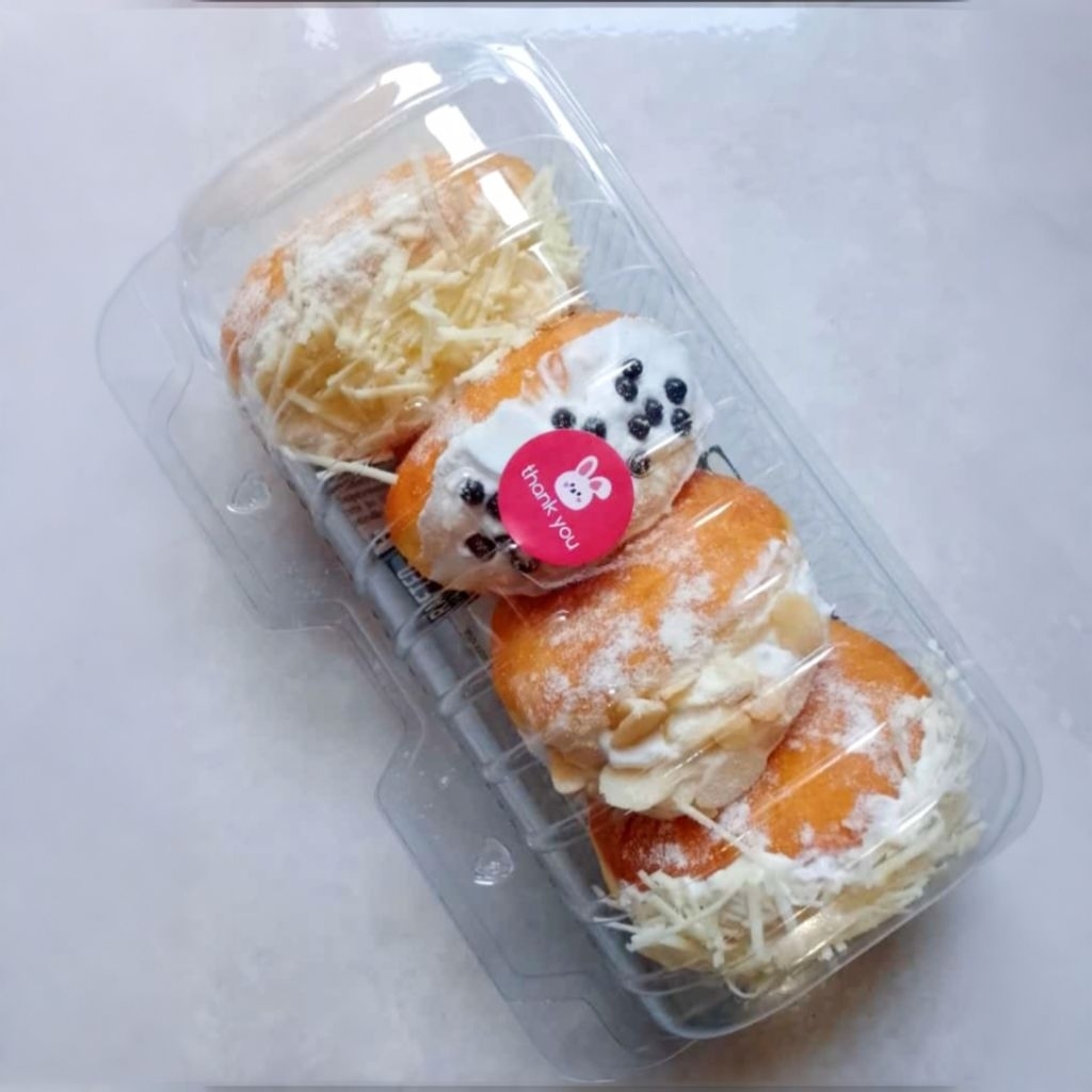 

Donat Premium Korean Milk Cream and Yummy Glaze Donut Khusus Bandung Instant Only