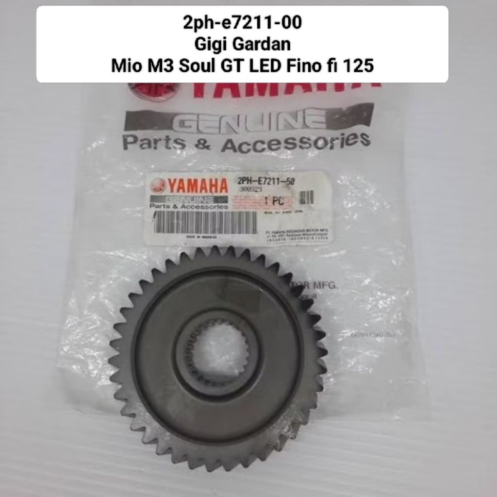 2PH-E7211-10 2ph-e7410-00 2ph-e6111-00 Mio M3 Soul GT LED Fino fi 125 Gigi Rasio Gardan besar kecil 